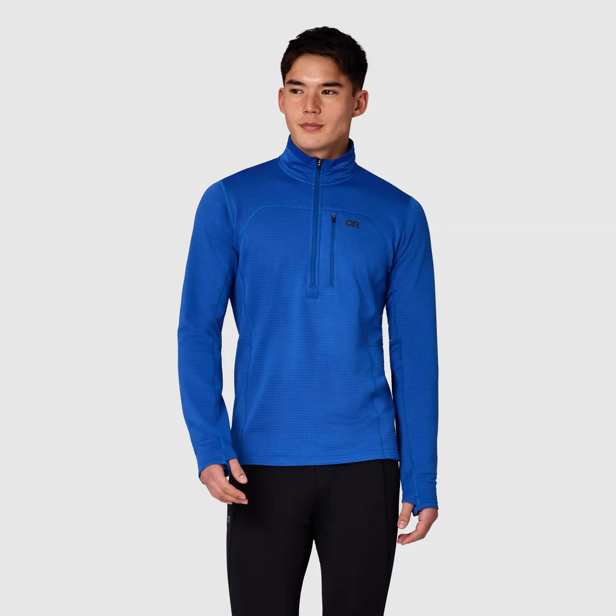 Men's Vigor Grid Fleece Half Zip